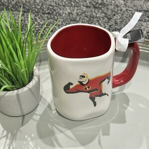 NEW Rae Dunn‎ Disney Pixar INCREDIBLE DAD Ceramic Mug Father’s Day 2023 NWT